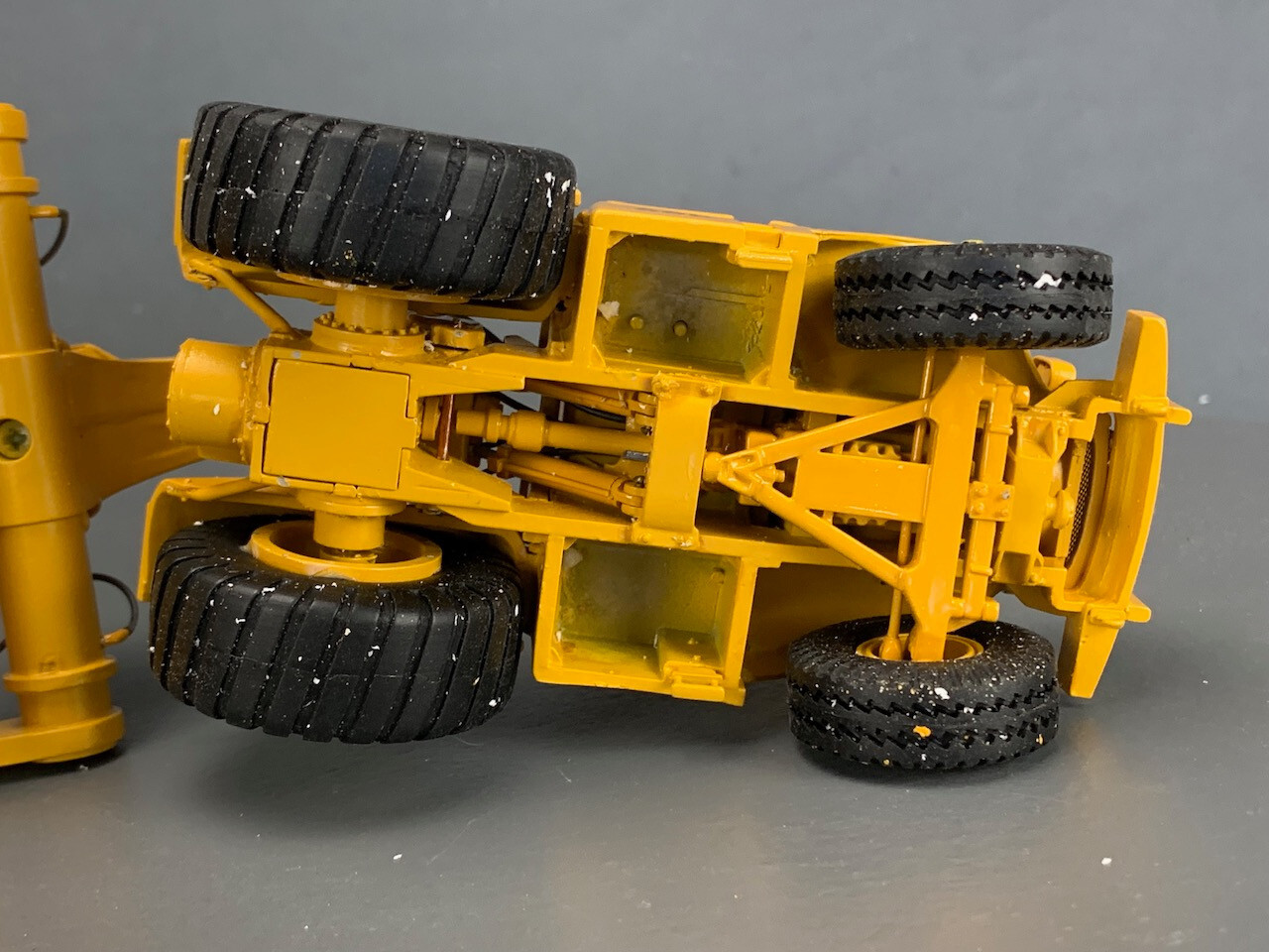 1/50 Black Rat Models Caterpillar 666 Wheel Scraper Mint! D453 LZ