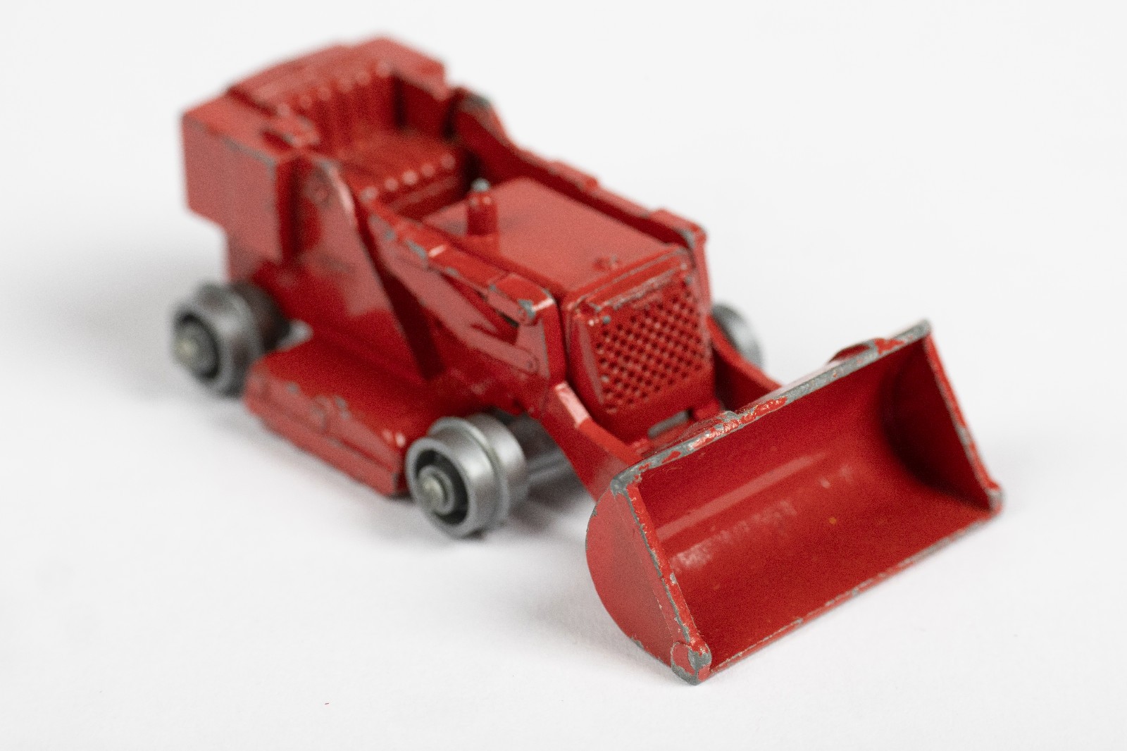 Vintage Matchbox LESNEY Drott Excavator No. 58 Gray Wheels Made in England