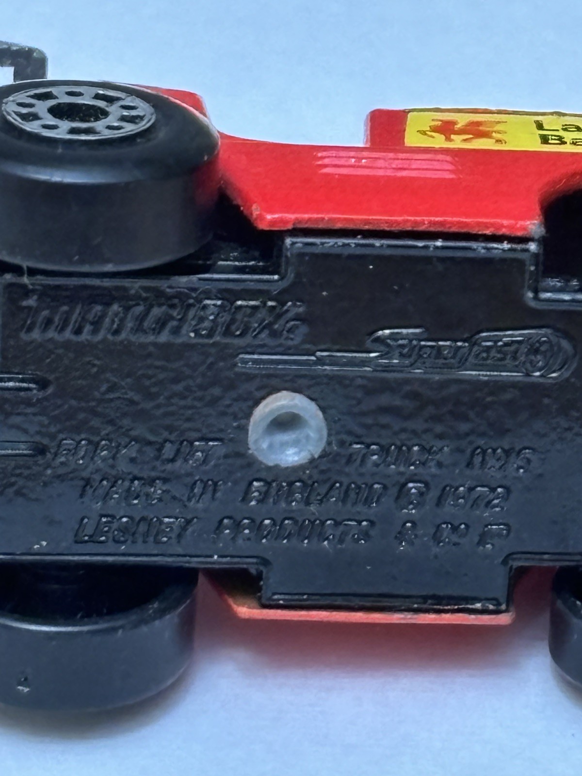 Matchbox Superfast Forklift Truck No 15 Lansing Bagnall 1972 England Made Lesney