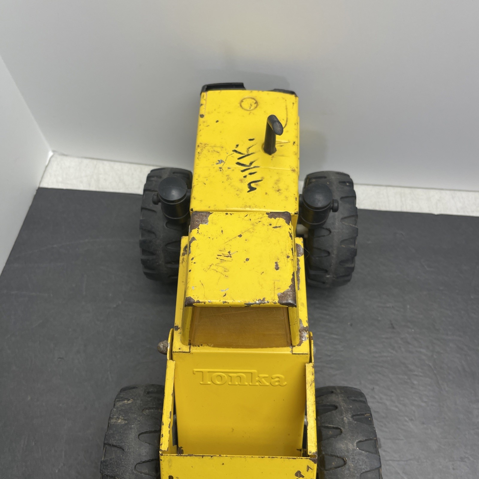 Mighty Loader Tonka 1967-1970 Front Loader (1853) For Parts Or Restoration WORKS