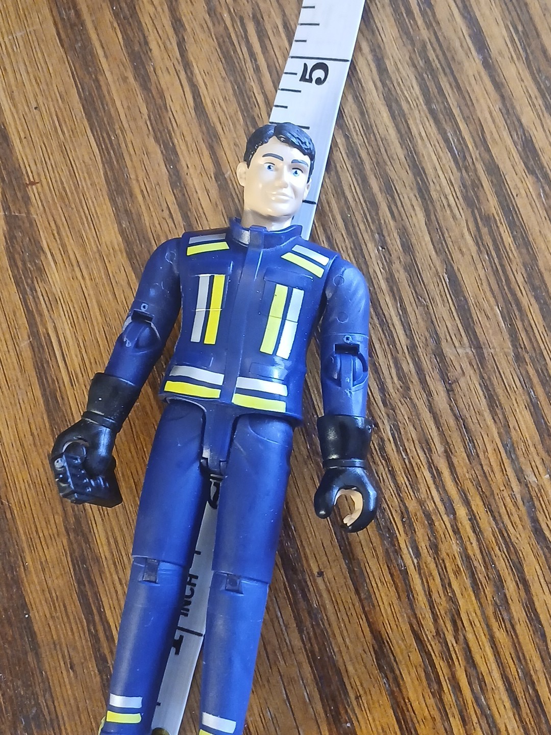 Bruder Action Figure Fire Man 4.5″ Firefighter No Gear Made In Germany