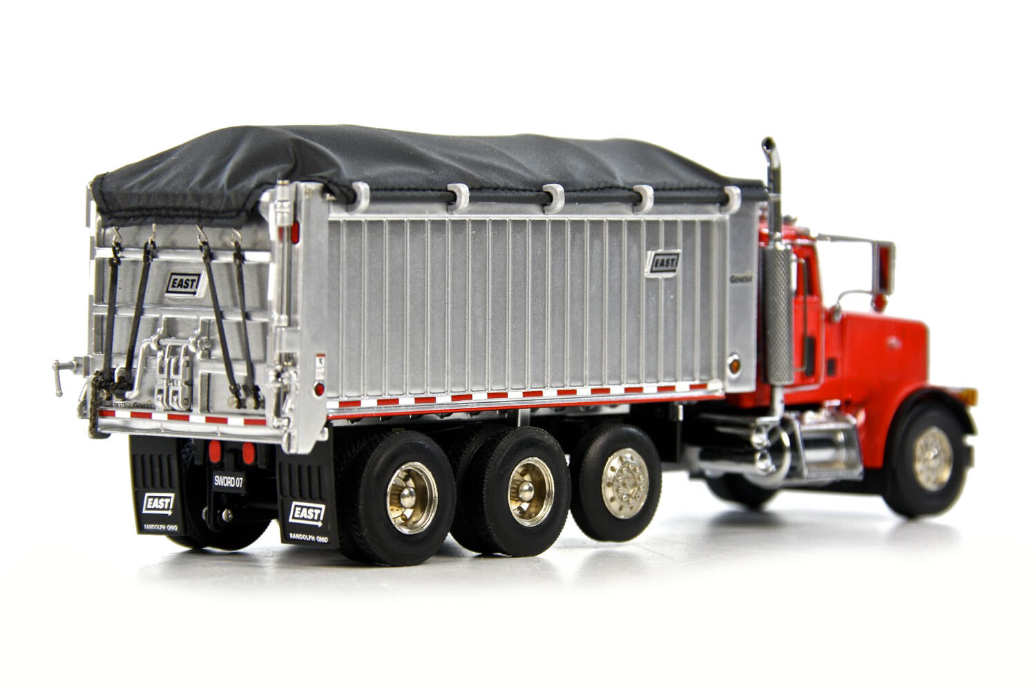 Peterbilt 357 Dump Truck – “RED” – 1/50 – Sword #SW2042R