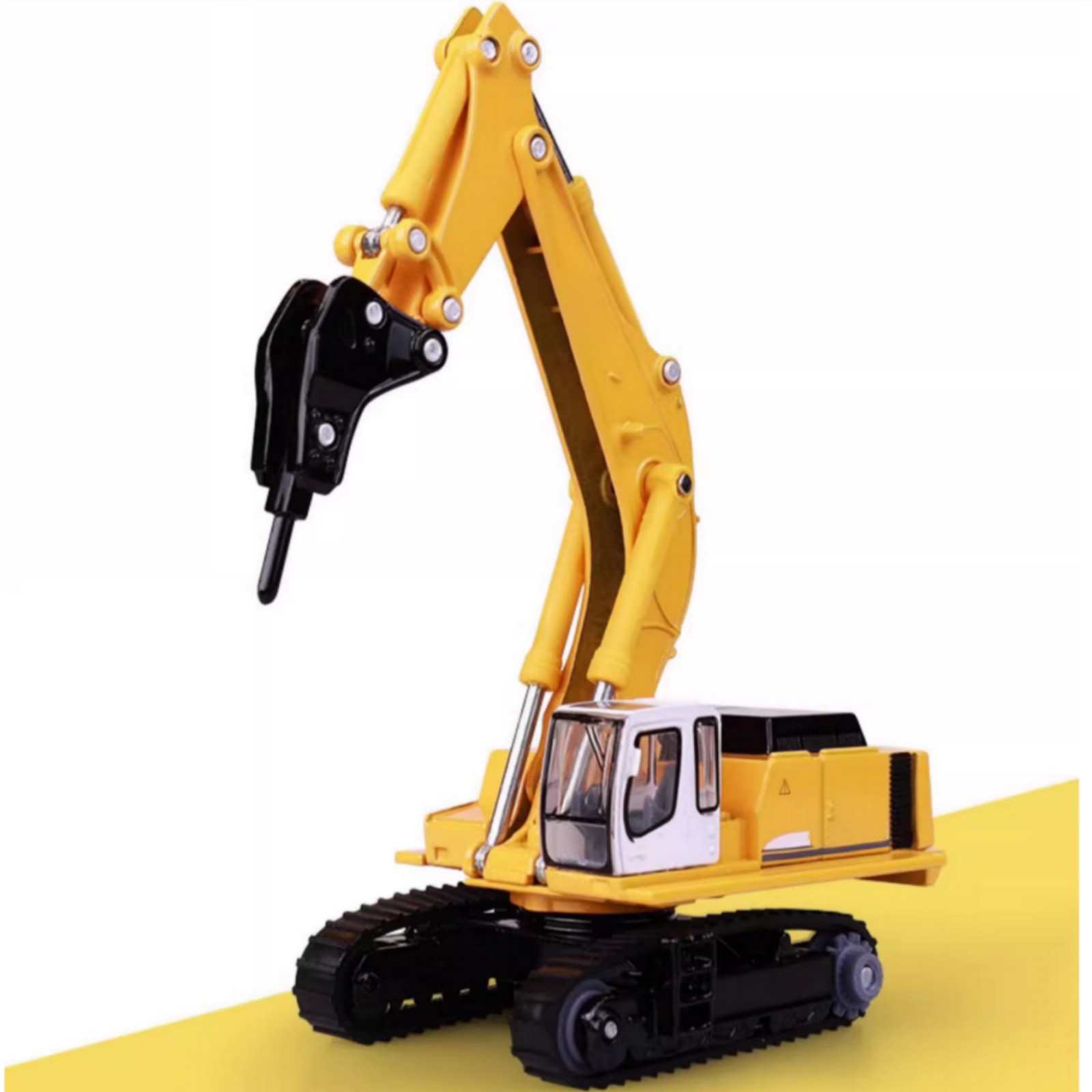 Alloy 1/87 Tracked Broken Machine Construction Vehicle Model Birthday Gift