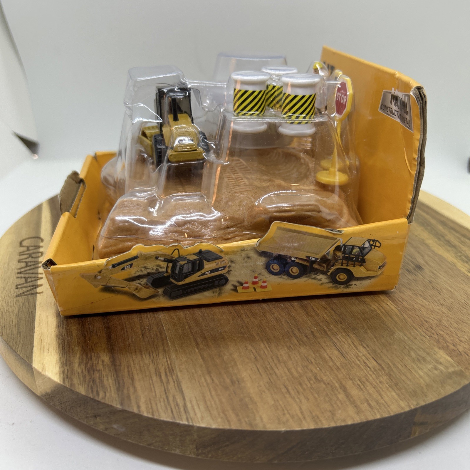 Diecast Masters CAT 1:87 Earth Movers set of 2 license by CAT Metalconstruction