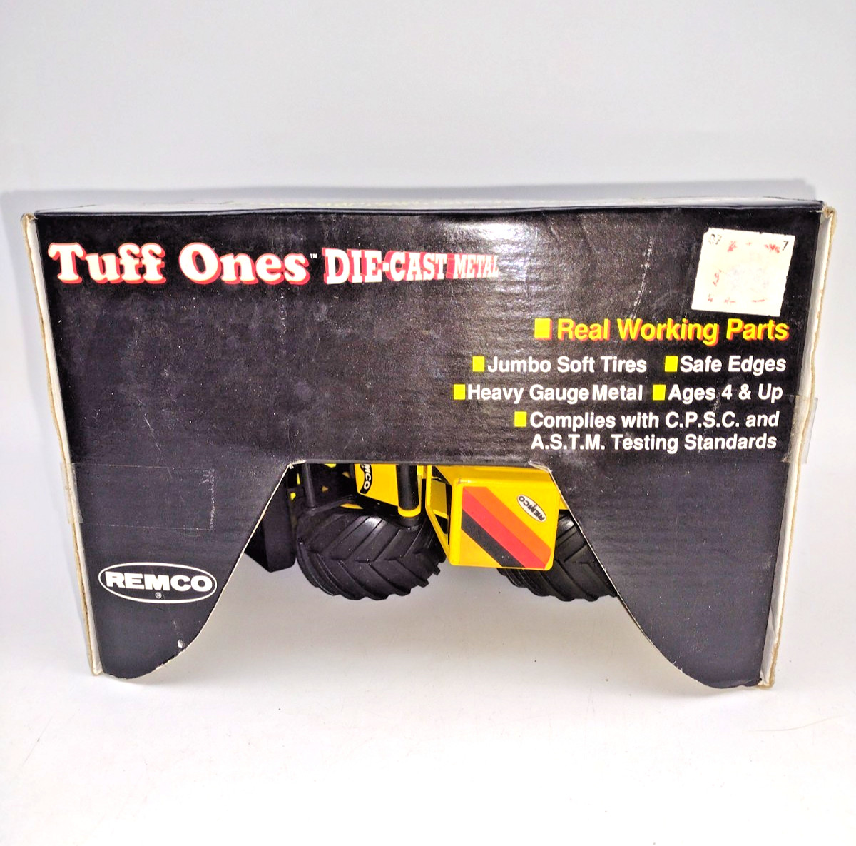 Vintage 1996 Remco Tuff Ones Front Loader Tractor Jumbo Soft Tires NEW In Box