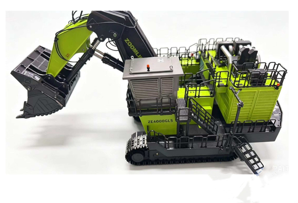 1:48 ZOOMLION ZE4000GLS Mining Excavator Construction Machinery Diecast Model