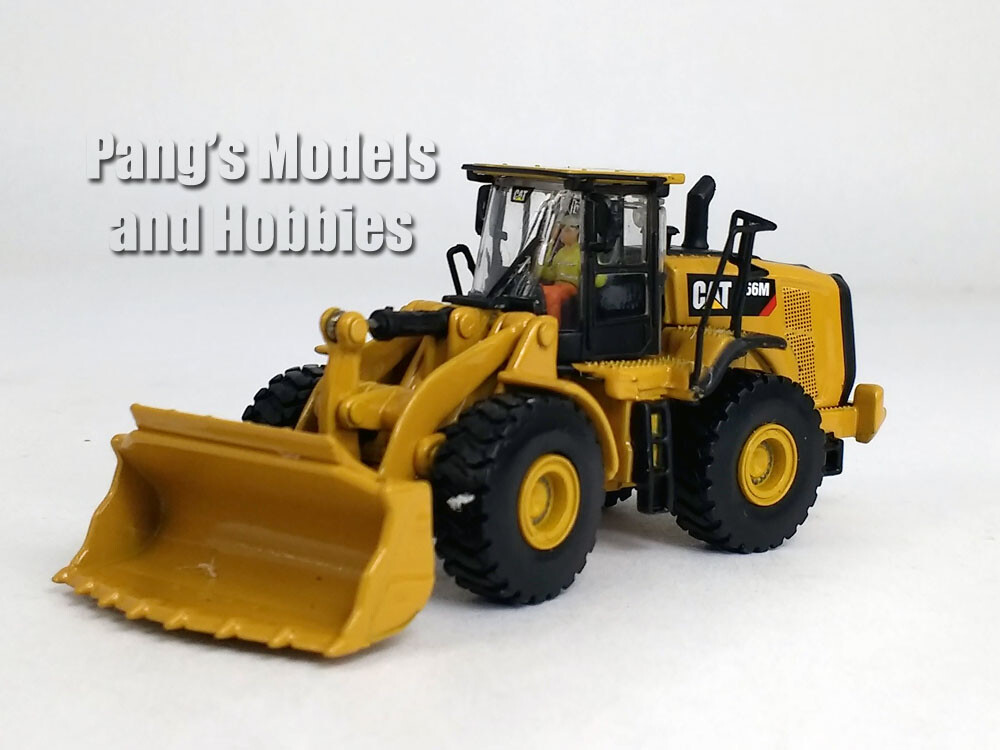 CAT 966M 966 Wheel Loader 1/87 HO Scale Diecast Metal Model by Diecast Masters