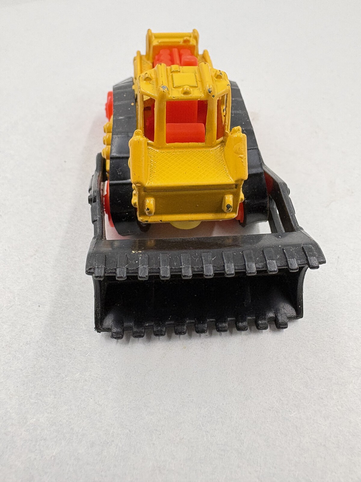 2003 Matchbox Hero City Super Dozer #67 Yellow MB493 Loose Used