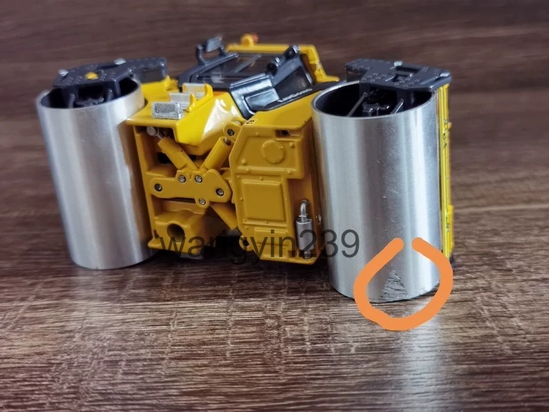 1:50 Liugong Double Steel Wheel Road Roller Model Alloy Engineering Vehicle Mode