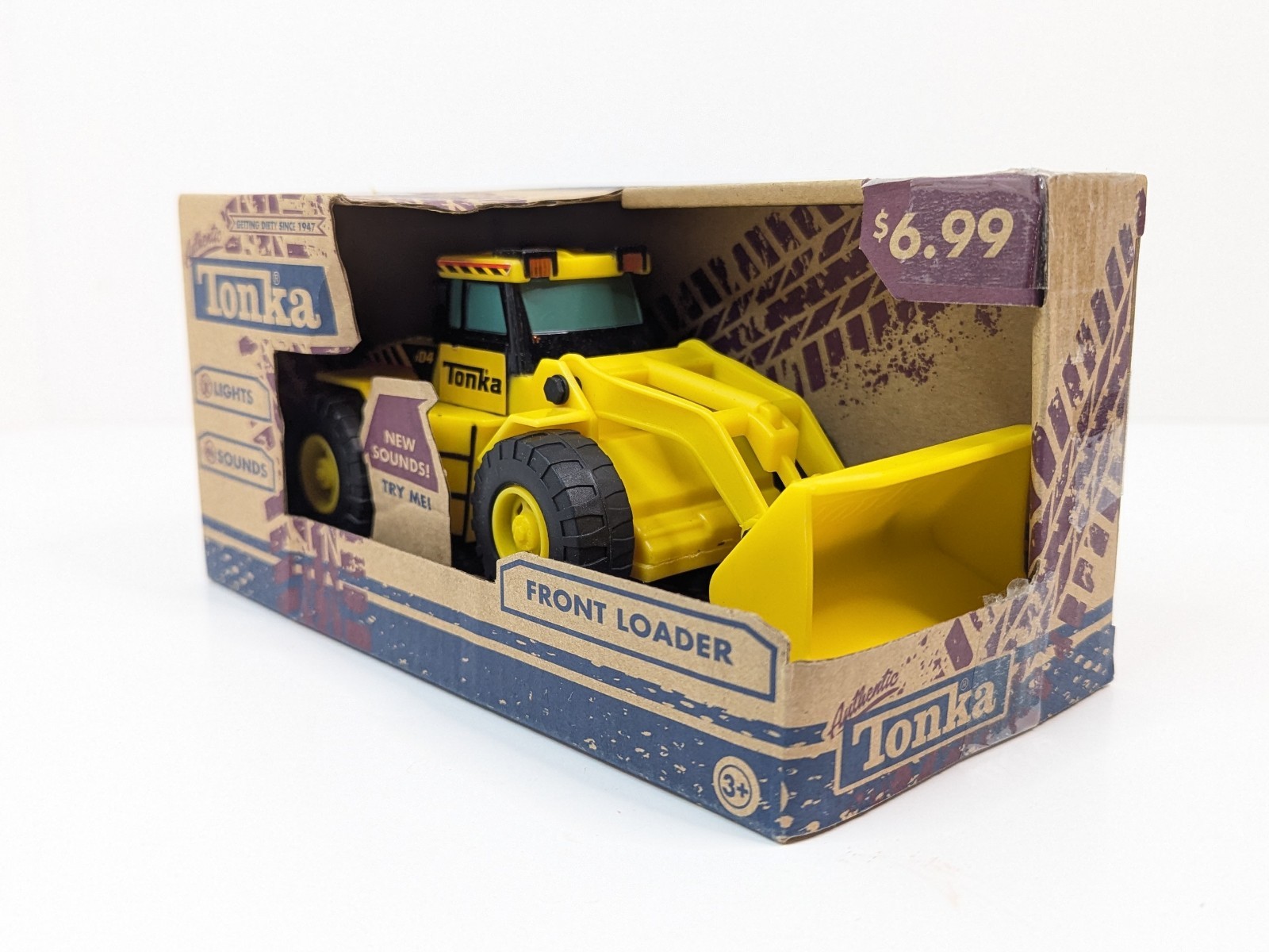 Tonka Front Loader Lights & Sounds Plastic Excavator Truck 2018 New