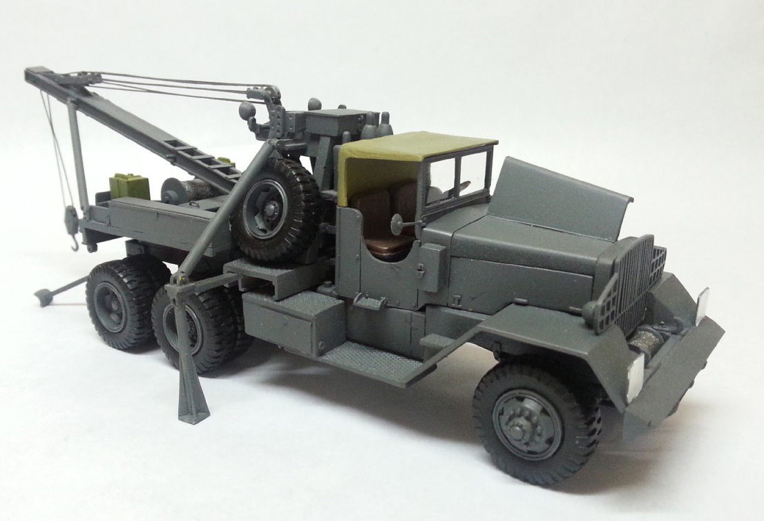 1/50 Ward LaFrance 6×6 Heavy Wrecker – High Quality Resin KIT by Fankit Models