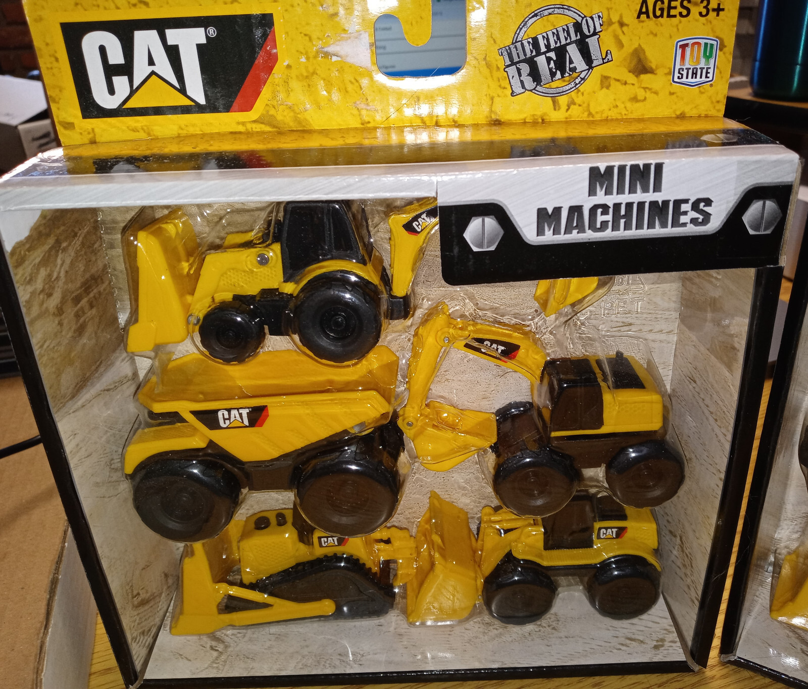 CAT Road Rippers Mini Machines Set of 5 Construction Vehicles Ages 3+