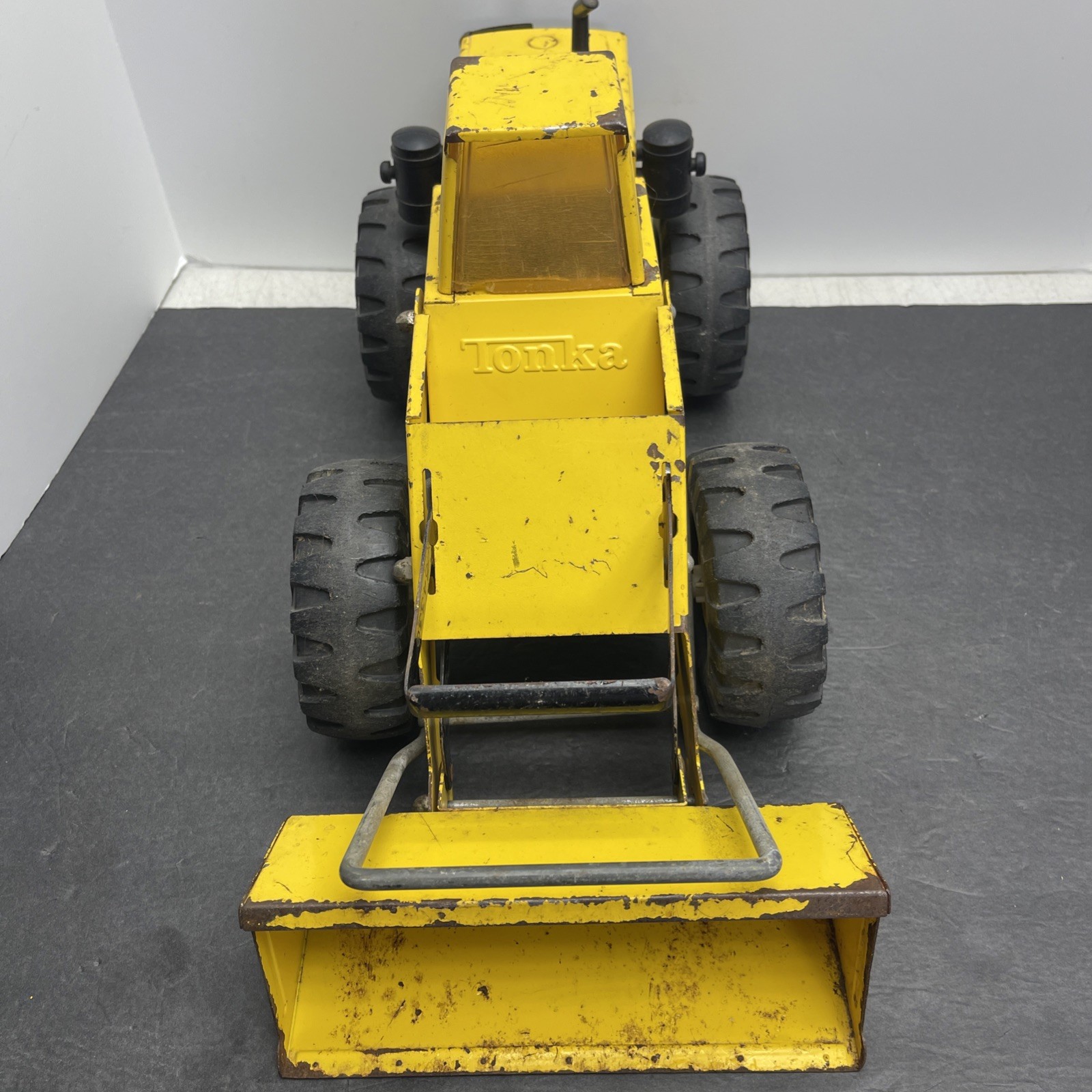 Mighty Loader Tonka 1967-1970 Front Loader (1853) For Parts Or Restoration WORKS