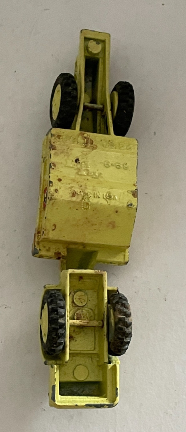Lit’l Toy Mercury 6-69 Euclid Earth Mover Scraper Construction Vehicle Diecast