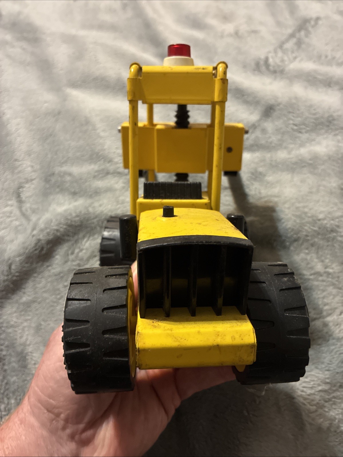 Vintage Tonka Truck 52900 Pressed Steel Metal Toy Forklift XR-101. Good Shape