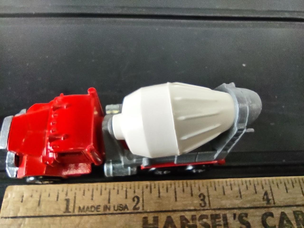 Hot Wheels Peterbilt Cement Mixer Workhorses Malaysia Base Excellent Condition