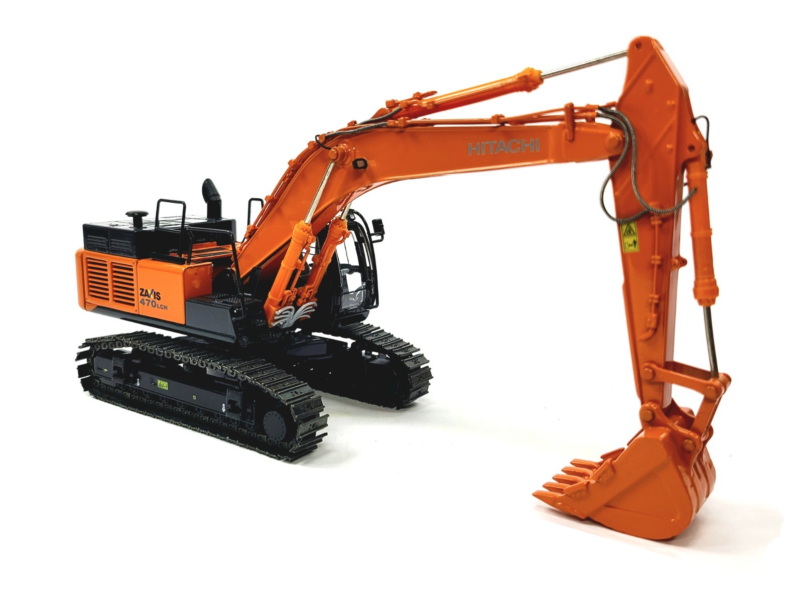 Hitachi Zaxis ZX470LCH-5 Excavator – TMC 1:50 Scale Diecast Model New