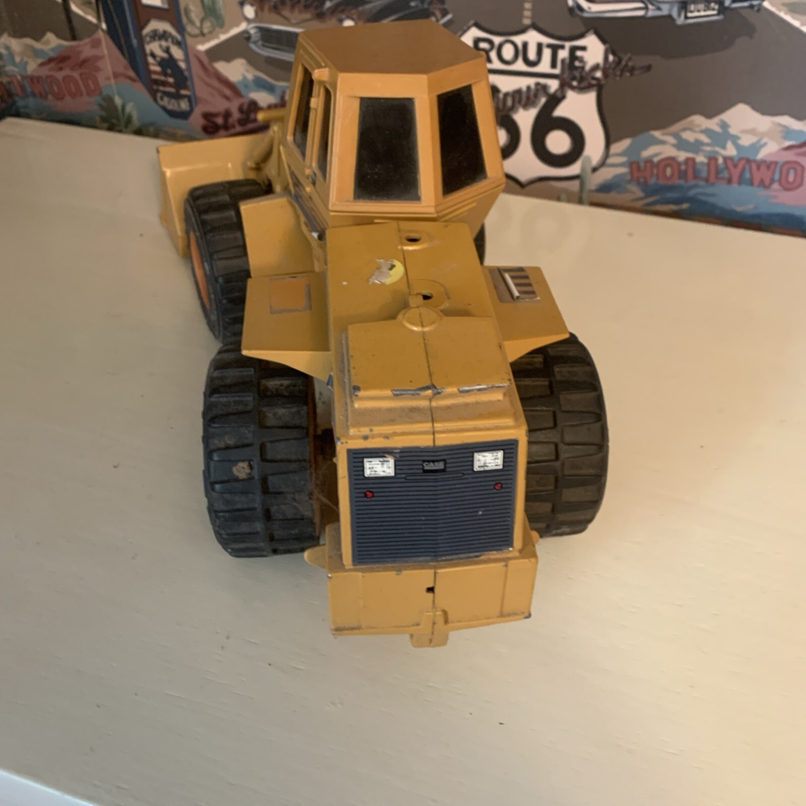 VINTAGE ERTL CASE W30 WHEEL FRONT LOADER DIECAST CONSTRUCTION Paypoader