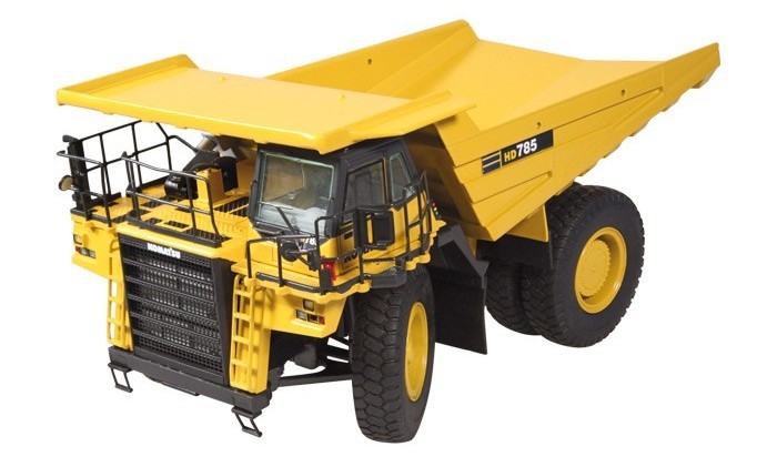 NZG,Dumper KOMATSU HD 785, 1/50, NZG857