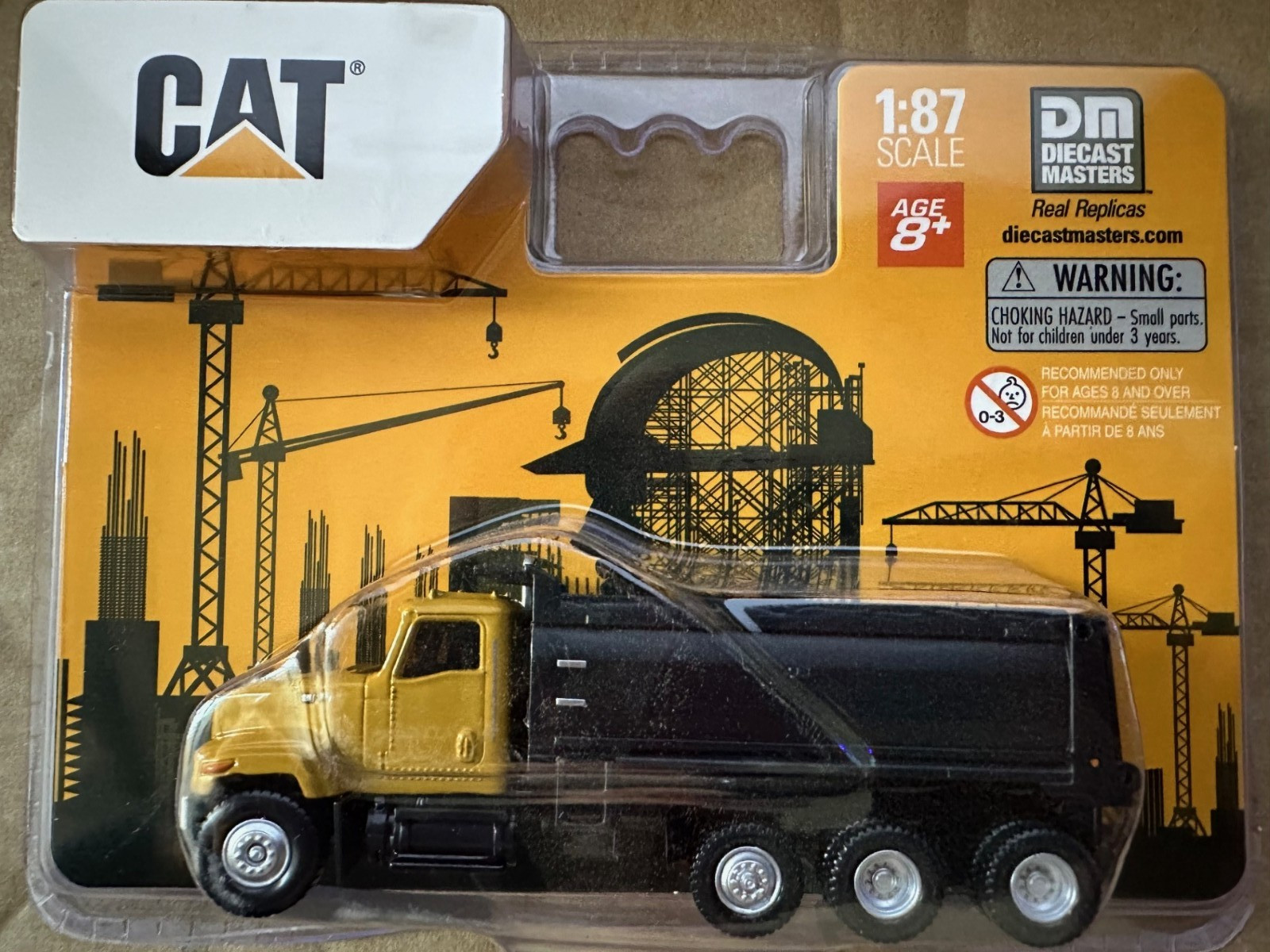 Diecast Masters 1/87 (HO) CAT CT681 Dump Truck #84665CS