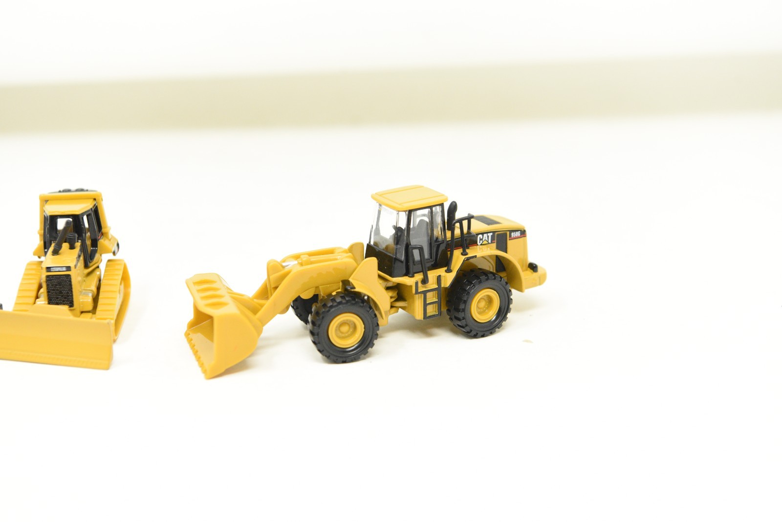 Lot of 3 Vintage Norscot Caterpillar 1998 Construction Vehicles 950G, D5M, 793D