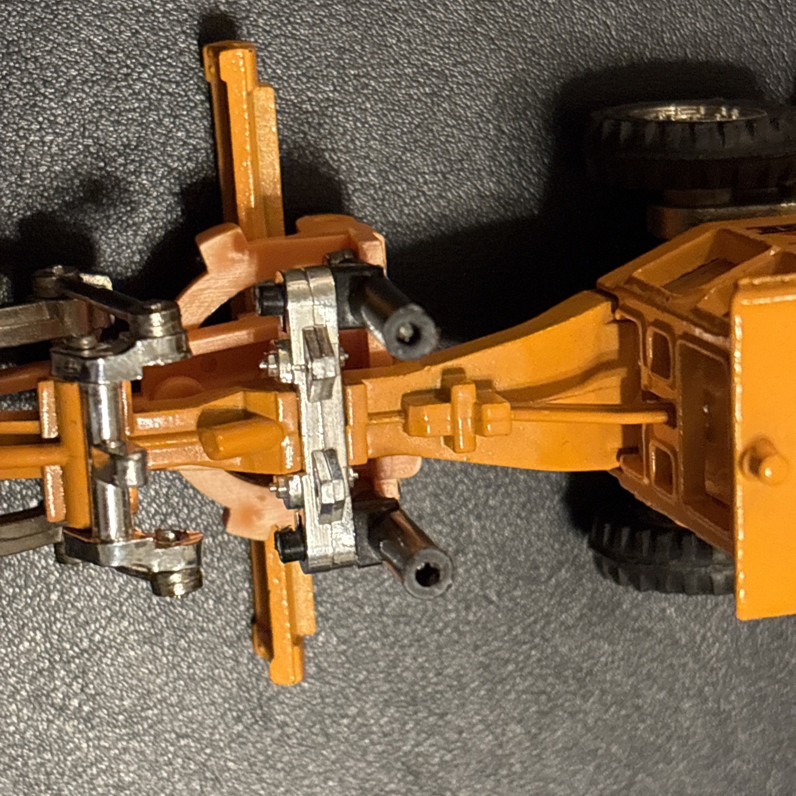 1978 Shinsei Mini Power 1/68 Mitsubishi Hydraulic Motor Grader No. 26