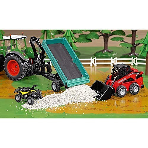 Siku 3049 Farmer Manitou 3300V Skid Steer Loader, Red,Contemporary Manufacture