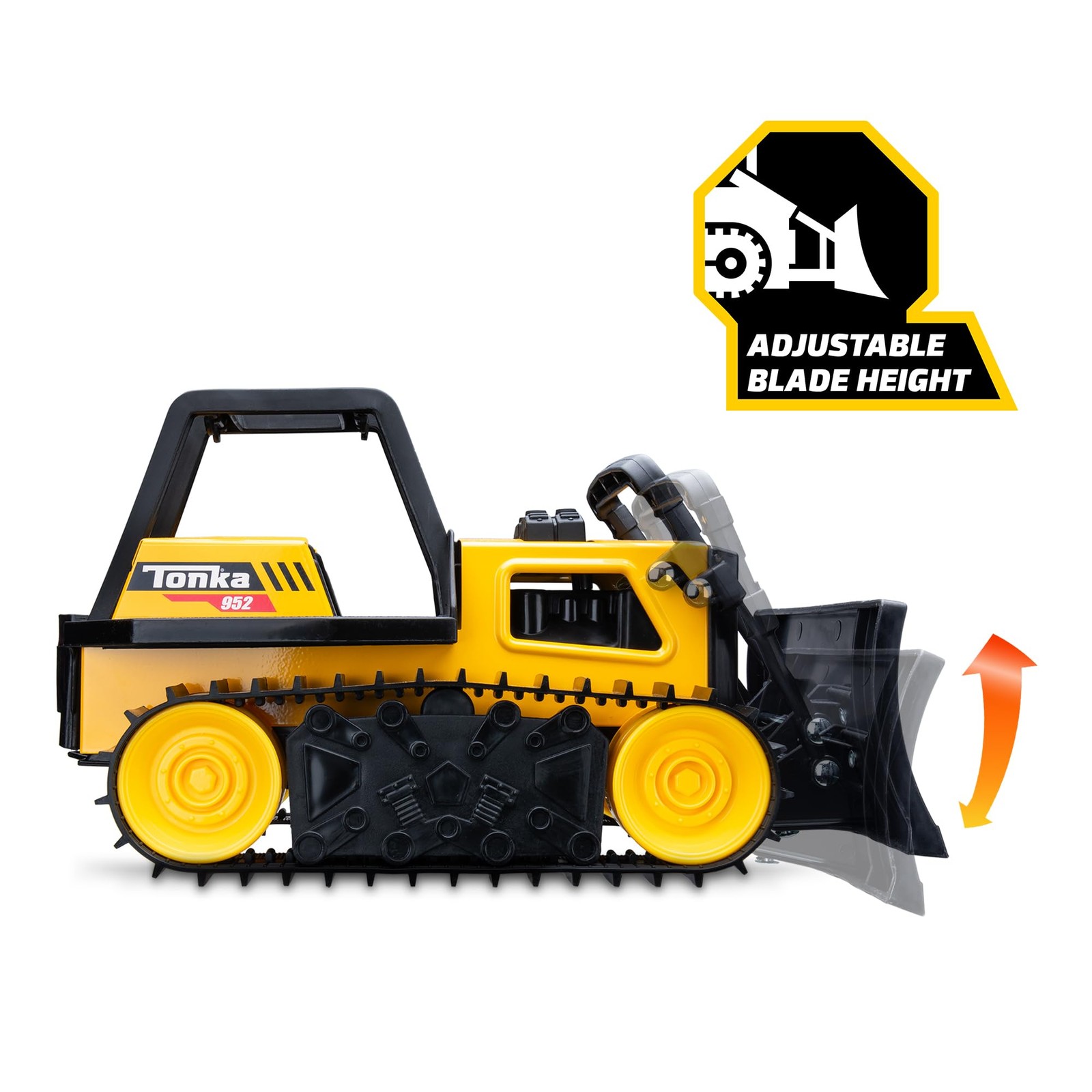 Tonka Steel Classics Bulldozer Toy Construction Truck Kids Ages 3+