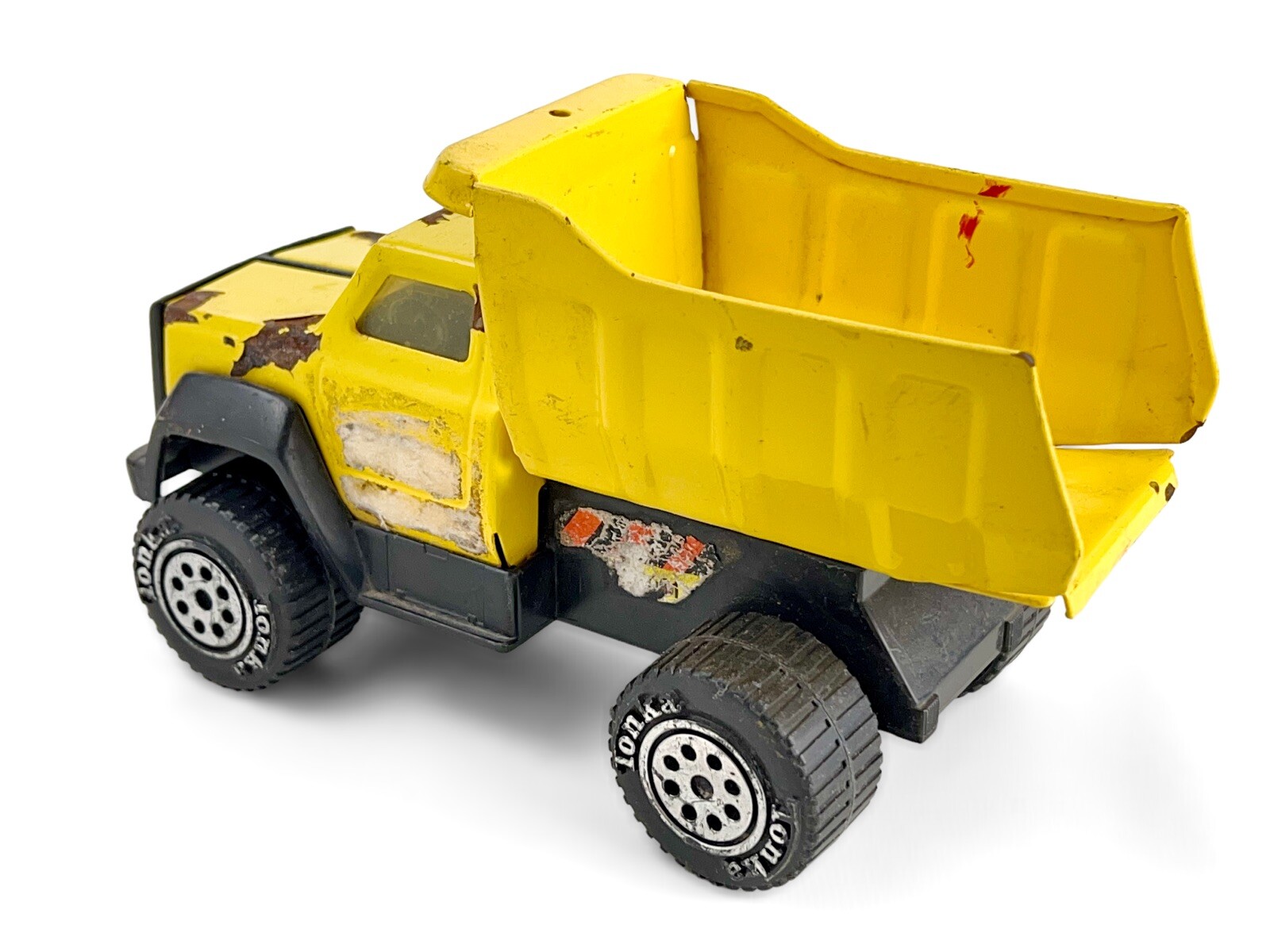 1985 VINTAGE TONKA THE TOUGH ONES pressed steel earth mover dump truck rare