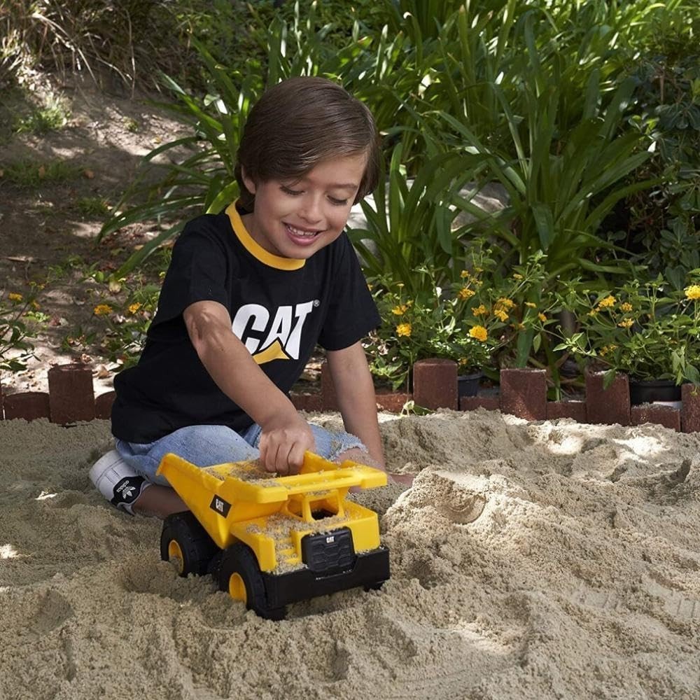 Construction Dump Truck Toy Pull Back Truck for Toddlers & Kids