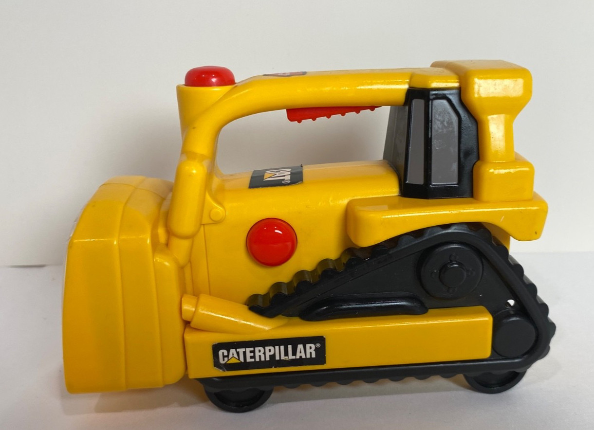 Caterpillar Construction Kids Flash Light With Sounds