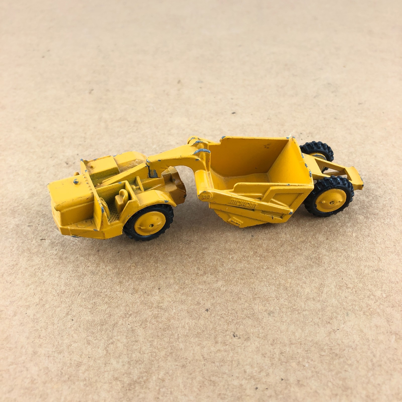 Mercury Lit’l Toys HO Scale 8-69 Euclid Michigan 310 Scraper Construction Equip.