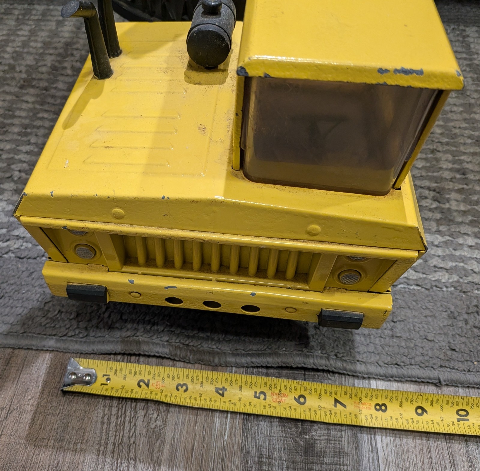 1965 Tonka Metal Trencher Backhoe Loader 18″