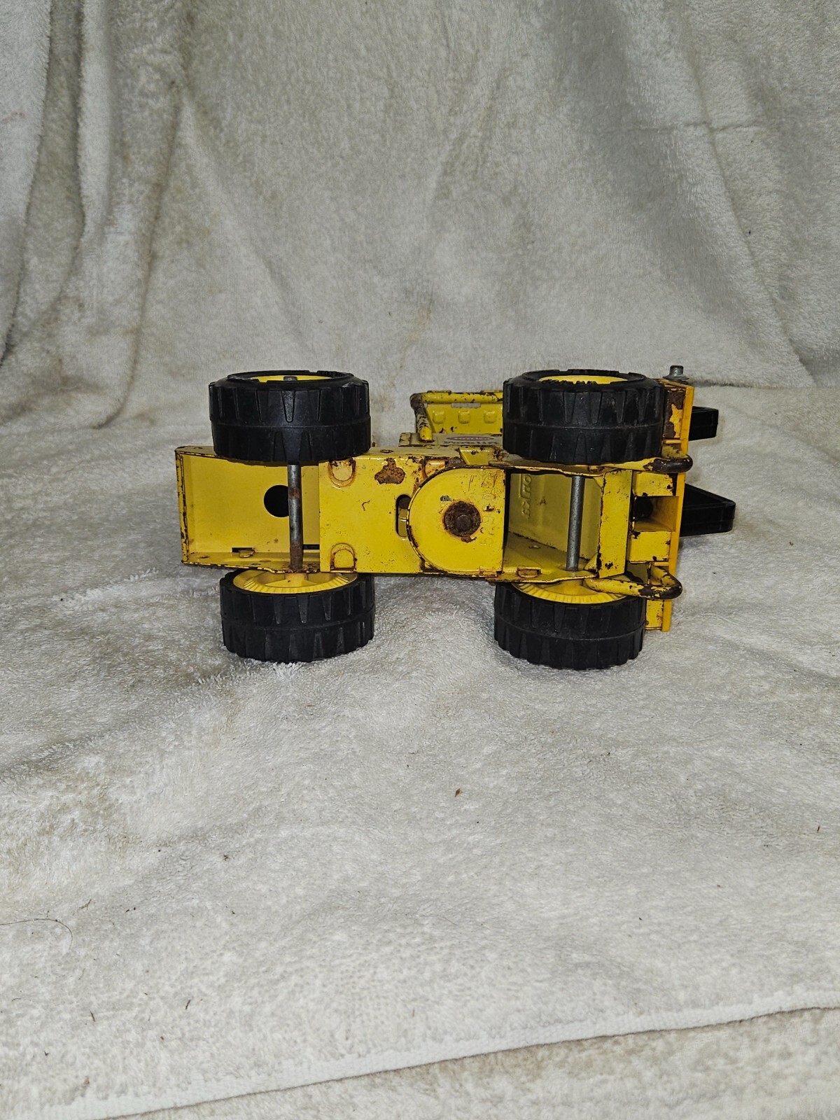 Tonka Forklift Truck # 52900 • XR-101 • Pressed Steel Metal Toy • 1970s Vintage