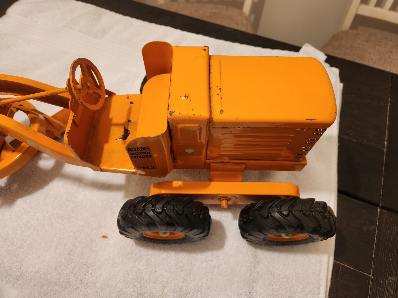 Vintage Adams Motor Grader 1950’s Doepke Model Toy USA