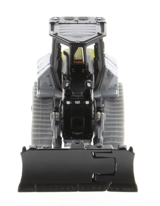 DIECAST MASTERS – Grey Construction Machinery with Folding Blade – CAT…