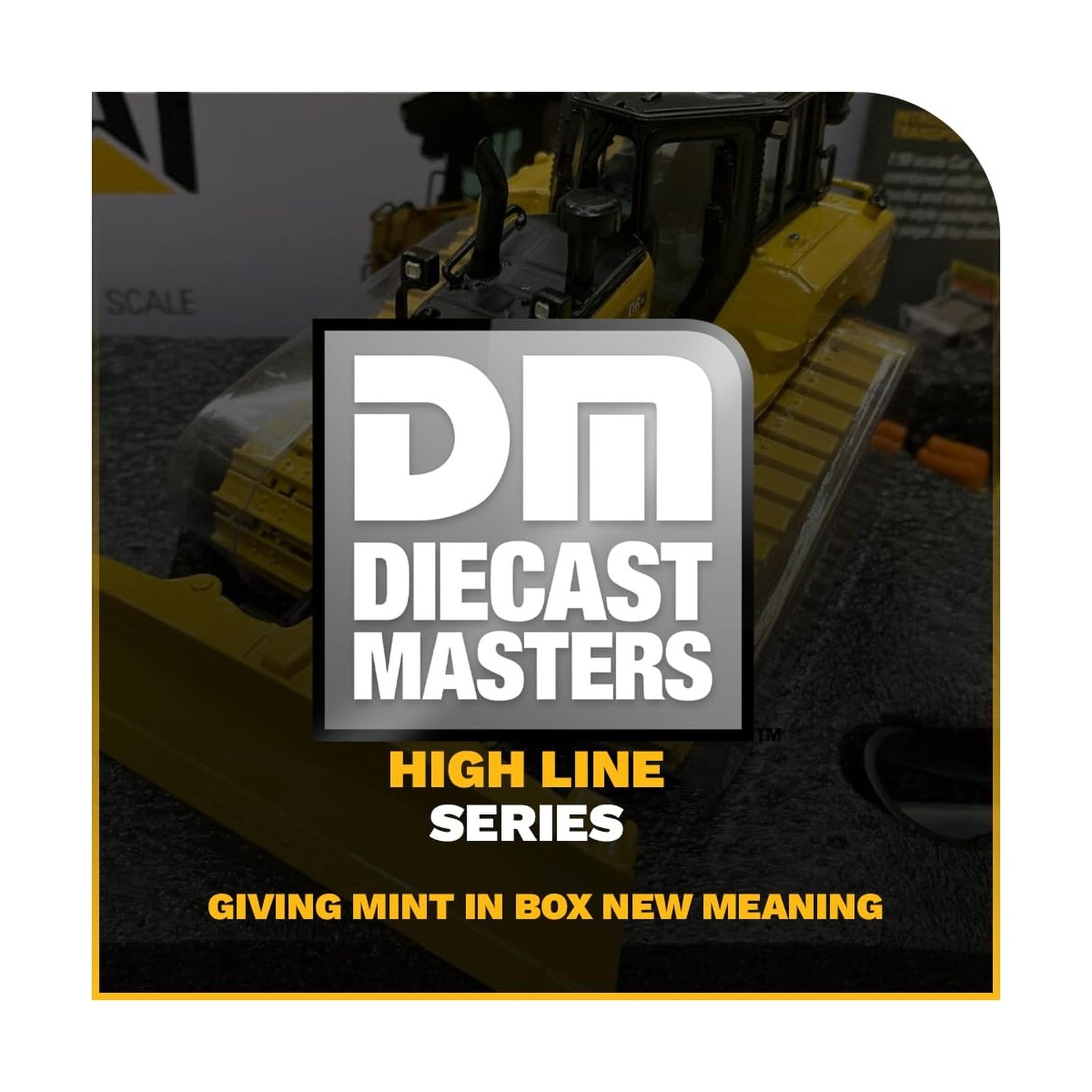 Diecast Masters CAT Caterpillar D6 XE LGP Track Type Tractor Dozer with VPAT …