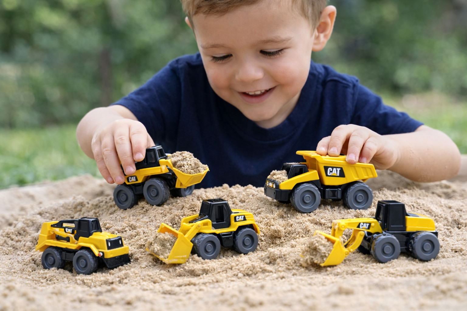 CAT Little Machines Megapack 3 inch 8-Pack Caterpillar Constuction Vehicles NEW