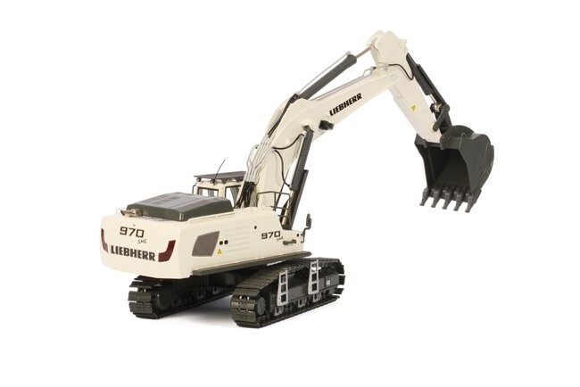 Liebherr R970 EMS White 1/50 WSI NEW