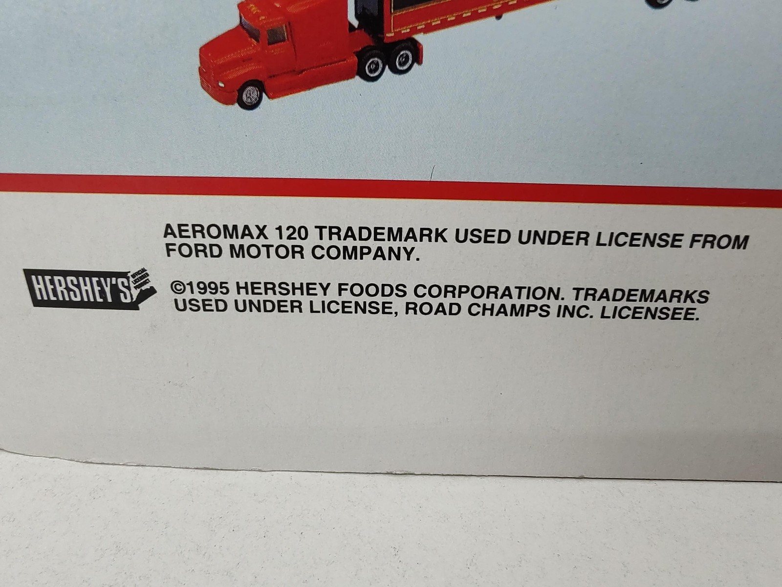 Vintage 1996 Road Champs Goodyear Die Cast Semi Truck Trailer #7382 New Sealed