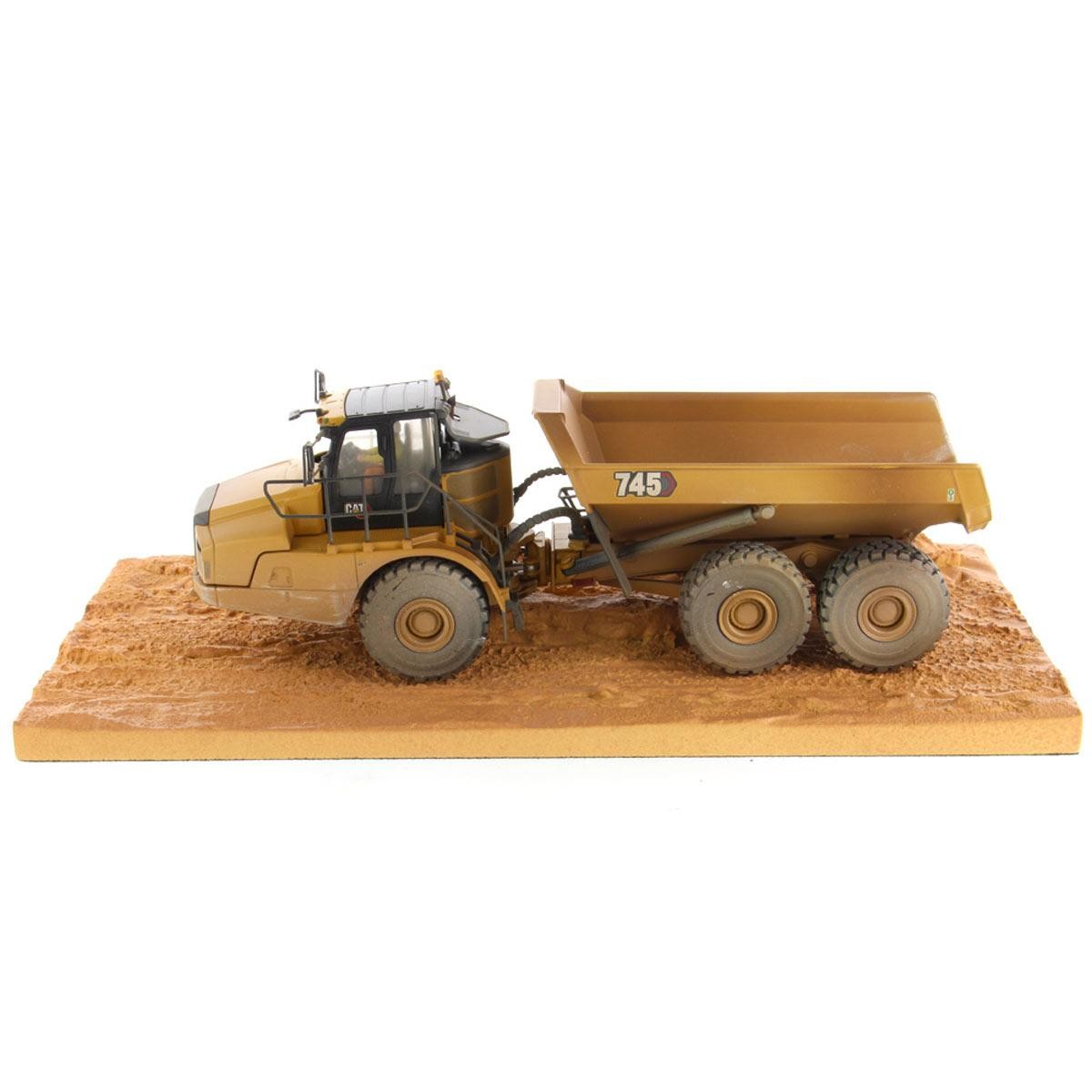Diecast Masters 1/50 CAT 745 Weathered Articulated Truck 85704