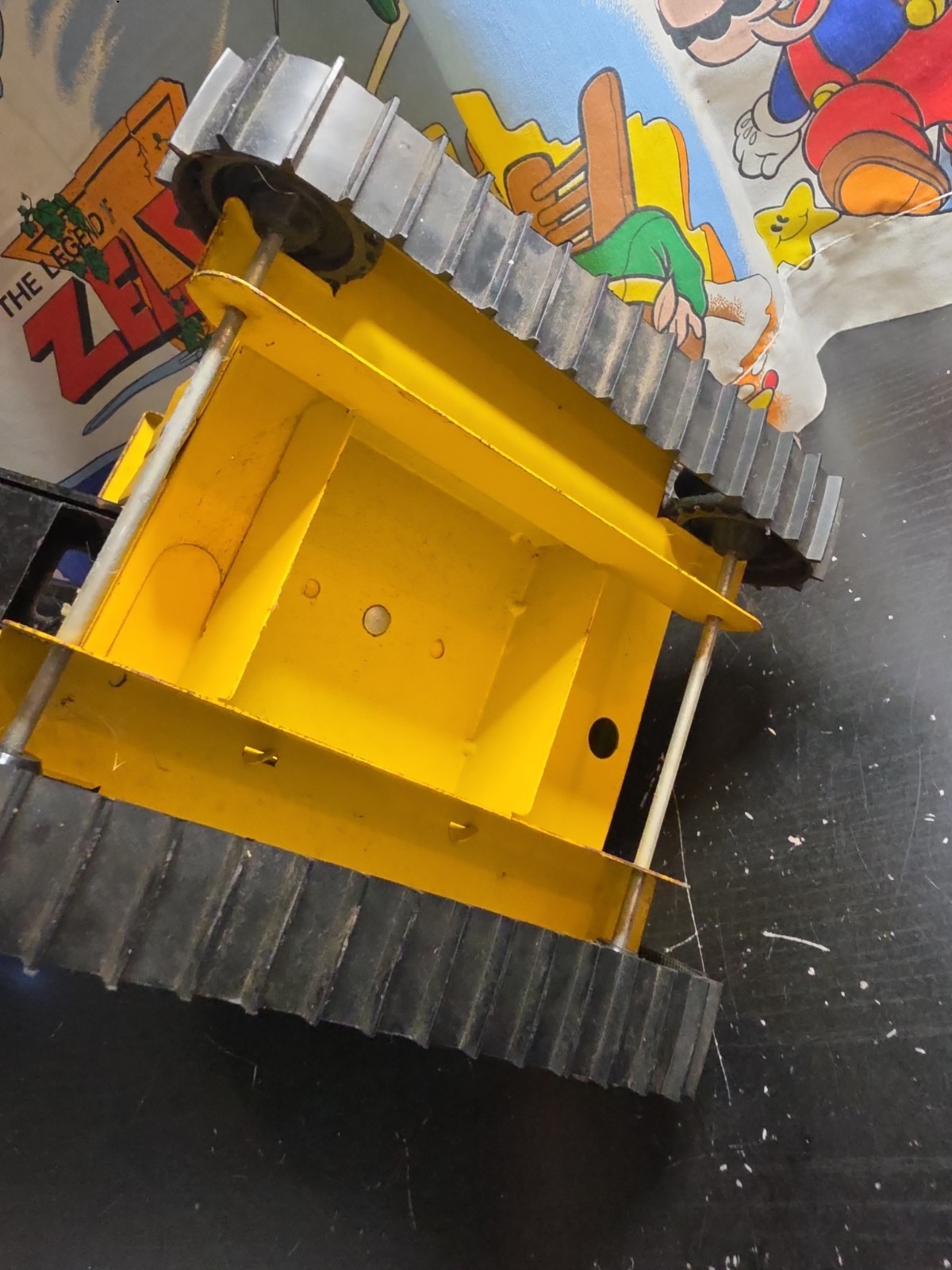 Vintage Tonka Toys Backhoe 1970s Huge 19″ Excavator Metal 70s Toy