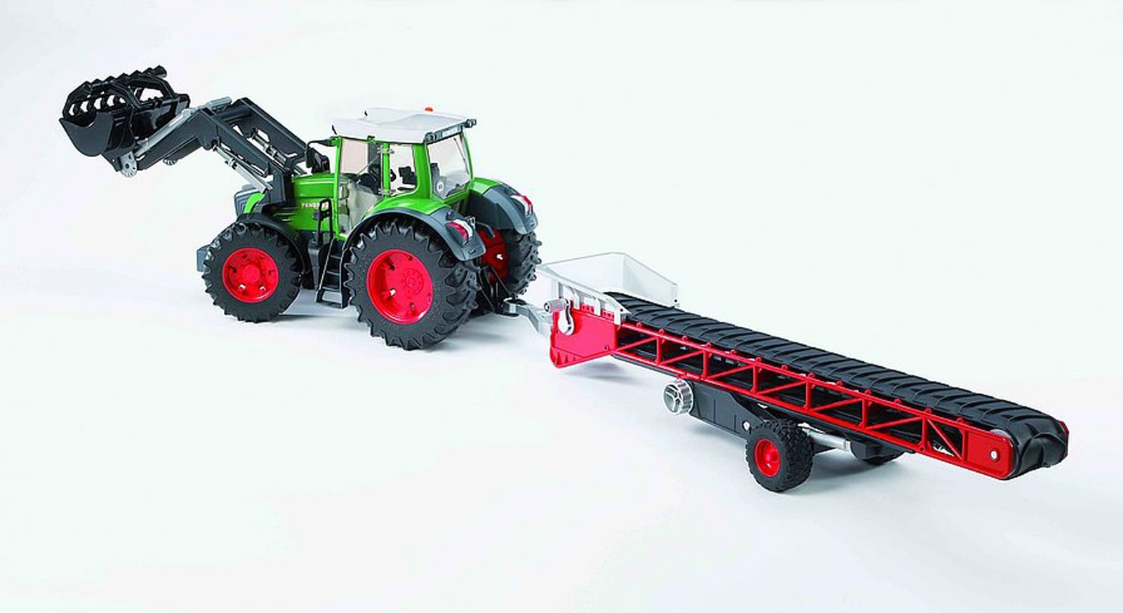 Bruder Conveyor Belt Toy 1 16 Scale Adjustable Dumping Height Made In Germany