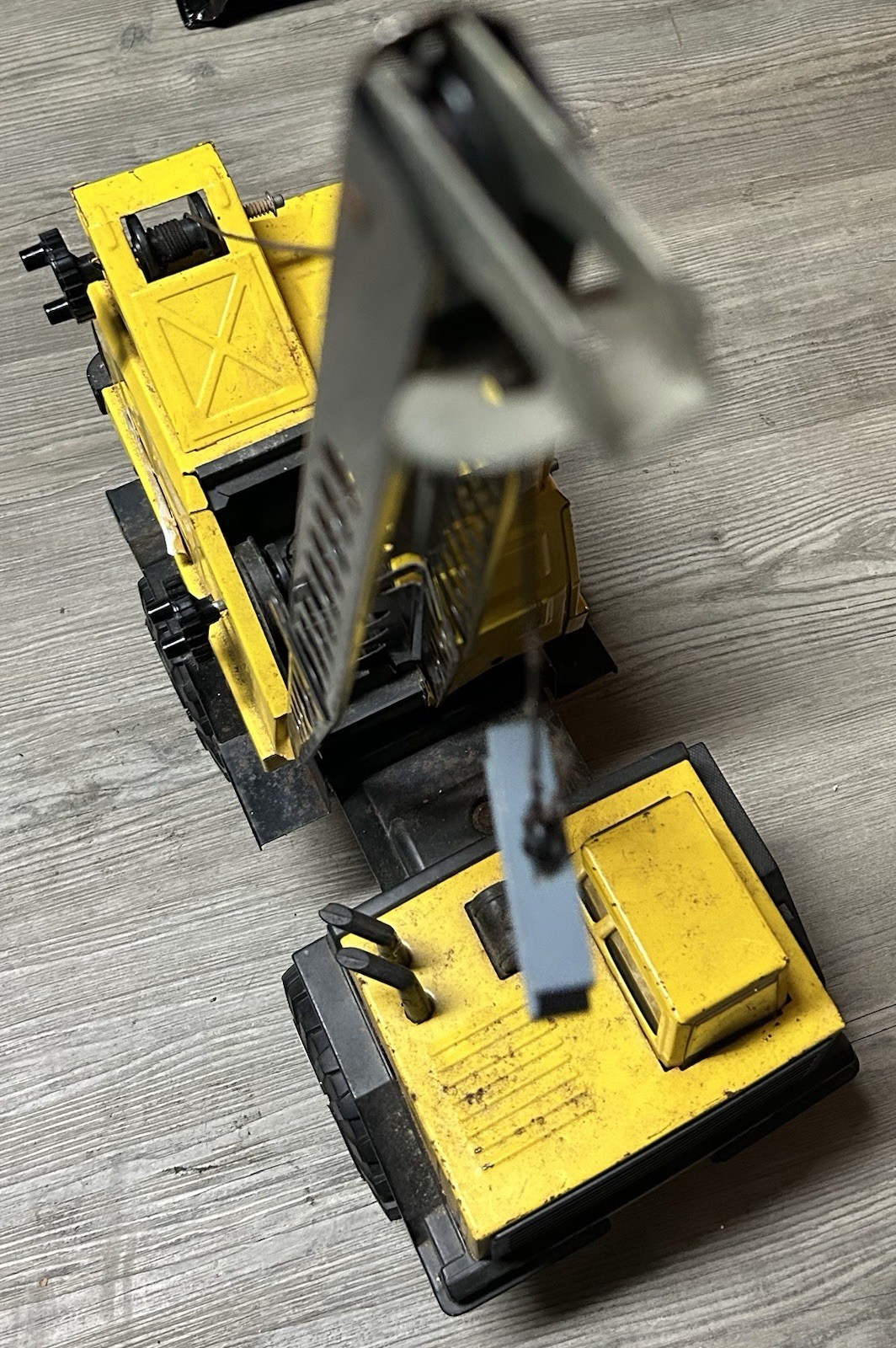 Vintage Tonka Turbo-Diesel Crane 54782 A *Missing Bucket/Scoop* Made In USA*