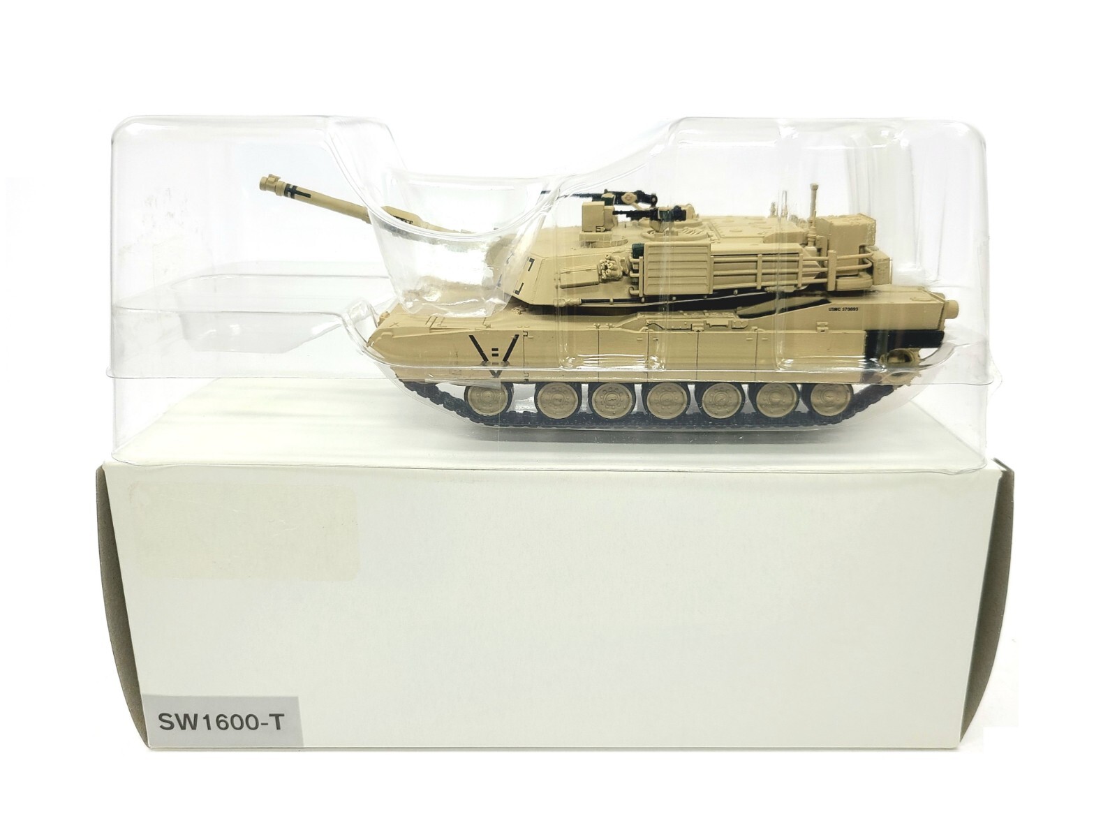 Abrams M1A1 Tank – Desert Tan – Sword 1:55 Scale Diecast Model #SW1600-T New