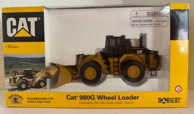 1:50 Caterpillar 980 G Wheel Loader By Norscot 55027