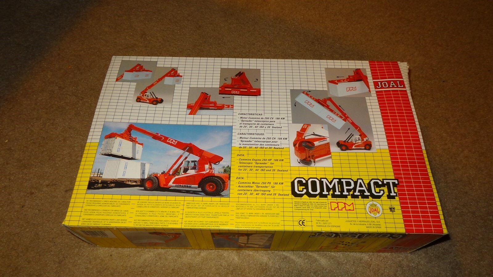 Joal PPM Superstacker. Joal compact, Ref # 169. Joal toy. Super Stacker