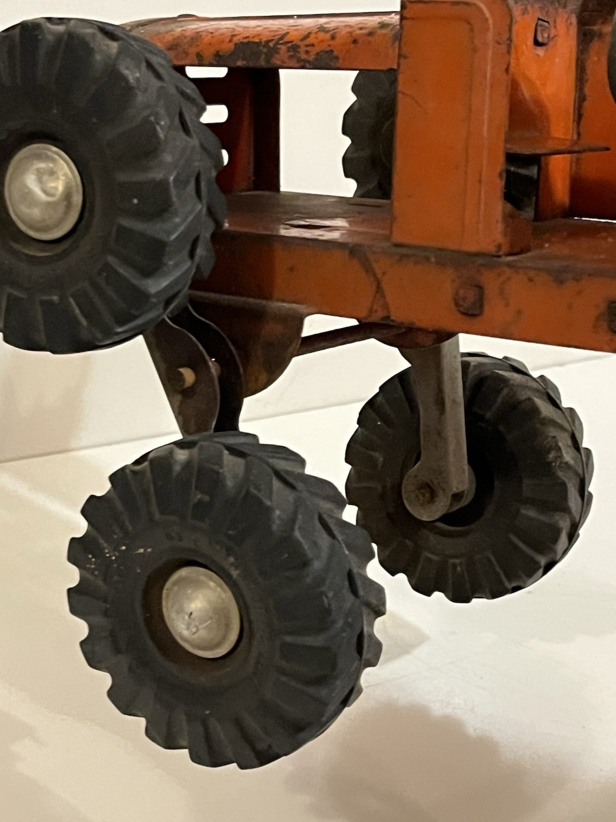 Vintage 1940’s Pressed Steel Wyandotte Power Grader With Original Tires