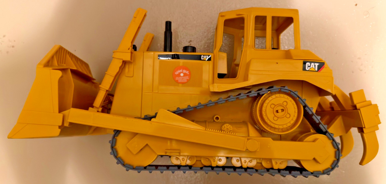 Bruder Caterpillar Tractor Toy (UB3/JSF6) Spiel Gut Germany 0698 Cat Bulldozer