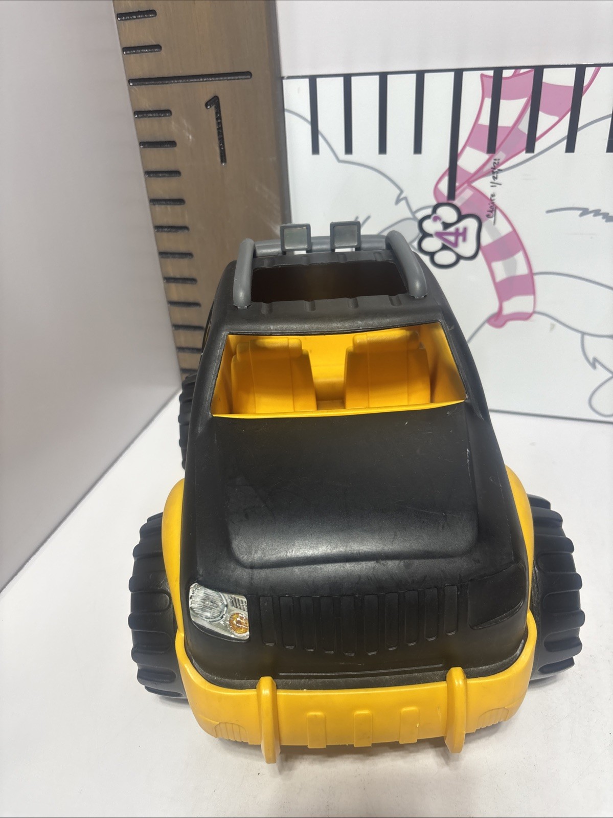 Large Vehicle Caterpillar CAT Tough Tracks Rugged Machines Pickup Truck Toy